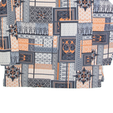 ROCKY Patchwork Mens Sweatshirt Black 90s M