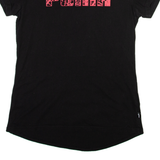 PUMA Womens T-Shirt Black UK 10