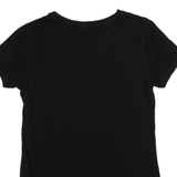 PUMA Womens T-Shirt Black UK 10