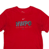NIKE Mens T-Shirt Red M