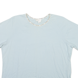CALVIN KLEIN Womens T-Shirt Blue L