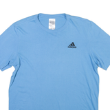 ADIDAS Mens T-Shirt Blue S