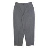 WHISTLES Womens Trousers Grey Regular Tapered W28 L27