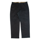 GAP Mercer Mens Trousers Black Regular Straight W35 L30