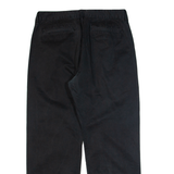 GAP Mercer Mens Trousers Black Regular Straight W35 L30