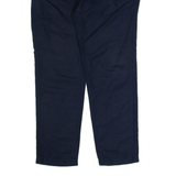 FAT FACE Womens Trousers Blue Slim Tapered Linen W32 L28