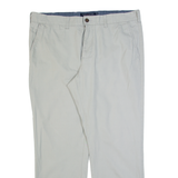 TOMMY HILFIGER Chino Mens Trousers Grey Regular Straight W38 L30