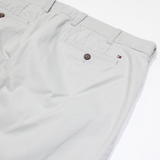 TOMMY HILFIGER Chino Mens Trousers Grey Regular Straight W38 L30