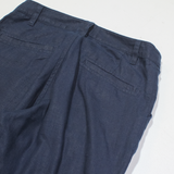 FAT FACE 3/4 Length Womens Trousers Blue Regular Tapered Linen W26 L24