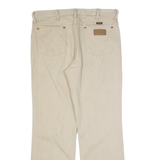 WRANGLER Mens Trousers Beige Regular Straight W34 L30