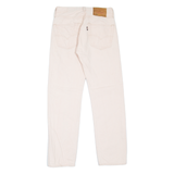 LEVI'S 501 Jeans Premium Fresh Mushroom Tab Mens Pink Regular Straight W27 L28