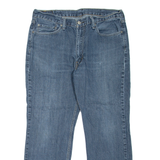LEVI'S 514 Jeans Mens Blue Slim Straight Stone Wash W38 L30