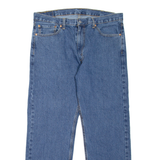LEVI'S 505 Jeans Mens Blue Regular Straight W38 L30
