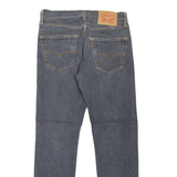 LEVI'S 502 Jeans Mens Grey Regular Tapered W28 L27