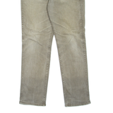 LEVI'S 511 Jeans Mens Green Slim Straight Stone Wash W33 L30