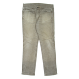 LEVI'S 511 Jeans Mens Green Slim Straight Stone Wash W33 L30