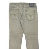 LEVI'S 511 Jeans Mens Green Slim Straight Stone Wash W33 L30