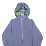 JACK WOLFSKIN Womens Rain Jacket Blue Hooded UK 10