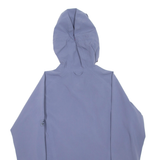 JACK WOLFSKIN Womens Rain Jacket Blue Hooded UK 10