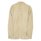 POLLINI Mens Overcoat Jacket Beige L