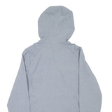 COLUMBIA Womens Track Jacket Grey Hooded M