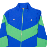 KAREN MILLEN Womens Jacket Blue Striped UK 14