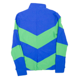 KAREN MILLEN Womens Jacket Blue Striped UK 14