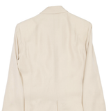 ZARA Womens Blazer Coat Beige M