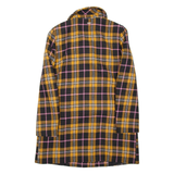 LIU JO Womens Overcoat Coat Black Check L