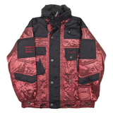 ALASKA Mens Jacket Maroon L