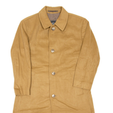 PAUL KEHL Mens Overcoat Coat Brown L