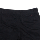 TOMMY HILFIGER Womens Chino Shorts Black S W32