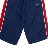 UMBRO Mesh Lined Mens Swimming Shorts Blue M W26