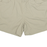 Womens Casual Shorts Beige Relaxed XL W38