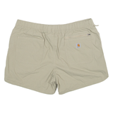 Womens Casual Shorts Beige Relaxed XL W38