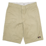 DICKIES Mens Workwear Shorts Beige Relaxed L W36