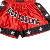 Kickboxing Mens Sports Shorts Red M W24