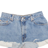LEVI'S Womens Denim Shorts Blue XS W26