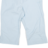 ADIDAS Womens Pedal Pushers Shorts Blue UK 14 W32