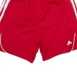 ADIDAS Mesh Lined Mens Swimming Shorts Red S W26