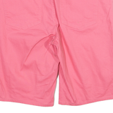 LEE Mid Rise Womens Jorts Shorts Pink M W32