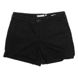 LEE Natural Fit Womens Denim Shorts Black M W32