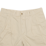 NAUTICA Womens Denim Shorts Beige XL W36