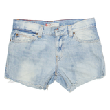 LEVI'S 511 Womens Denim Shorts Blue Slim L W34