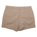 DKNY Womens Casual Shorts Brown UK 6 W32