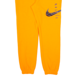 NIKE Womens Joggers Orange Tapered M W30 L28