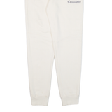 CHAMPION Womens Joggers Cream Tapered S W30 L30