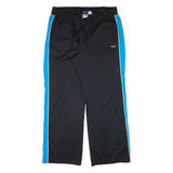 REEBOK Womens Track Pants Black Straight XL W35 L30