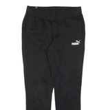 PUMA Womens Joggers Black Tapered S W29 L28