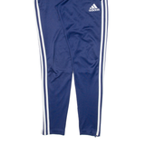 ADIDAS Womens Track Pants Blue Skinny S W26 L29